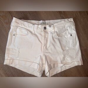 Old Navy White Denim Shorts - size 6